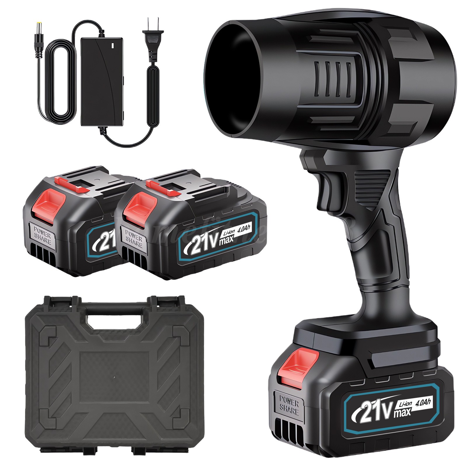 Jet Air Blower 30000RPM Leaf Blower Turbo Fan Cordless Battery Powered Portable