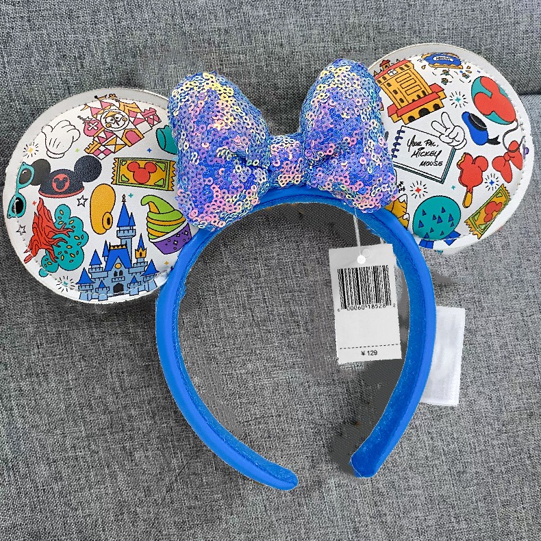 2025 Disney Parks Play In The Parks Minnie Ears Castle Epcot Dole Whip Headband