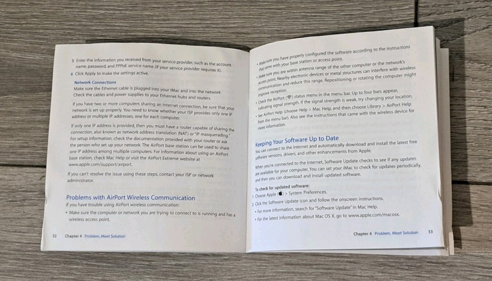 EVERYTHING MAC IMac Manual Instructions Booklet