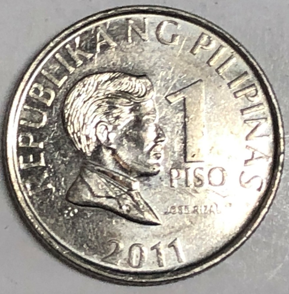# C2038     PHILIPPINES   COIN,     ONE PISO   2011
