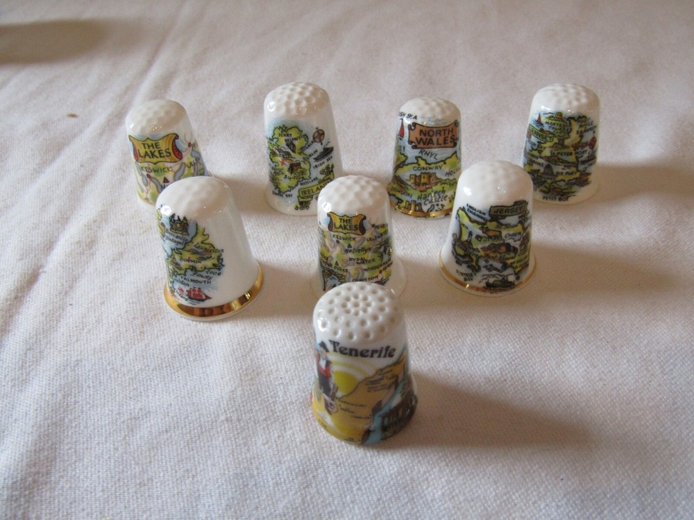 ASSORTED MAP THIMBLES  ( CHOOSE FROM LIST )