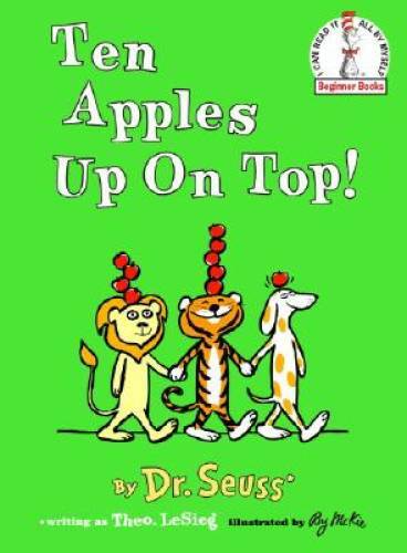 Ten Apples Up On Top! - Hardcover By Theo. LeSieg - GOOD