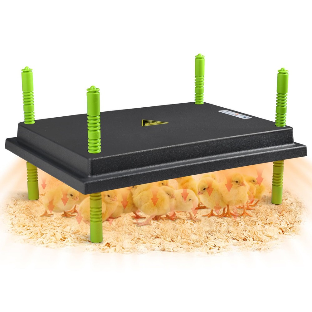 12"x16" Chick Brooder Heater Plate, Brooder Plate for Chicks with Adjustable ...