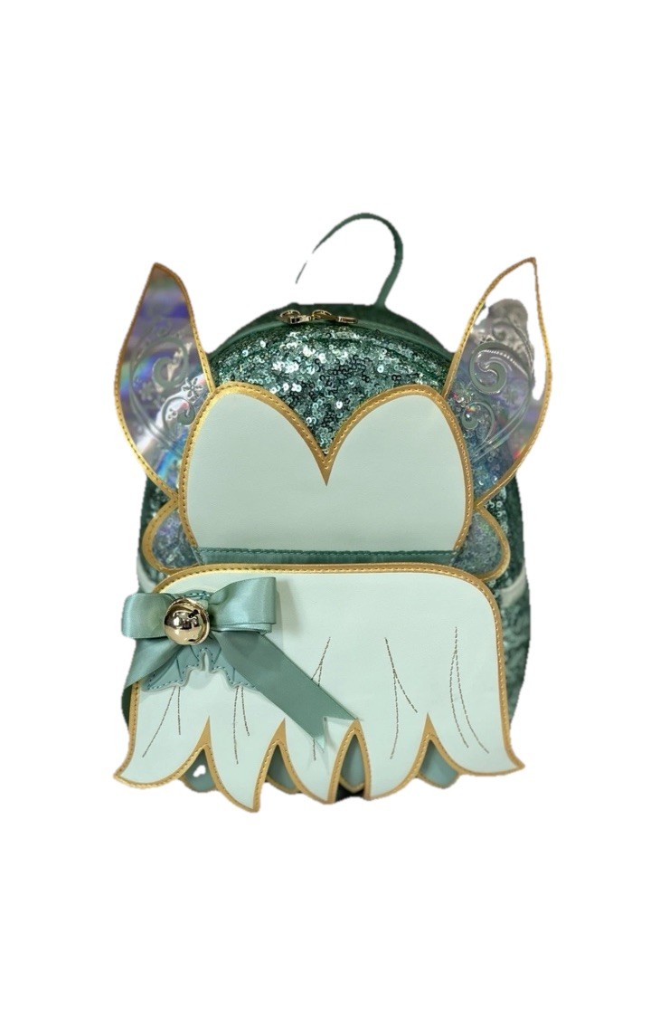 NWT Loungefly Peter Pan Tinker Bell Holiday Cosplay Sequin Mini Backpack