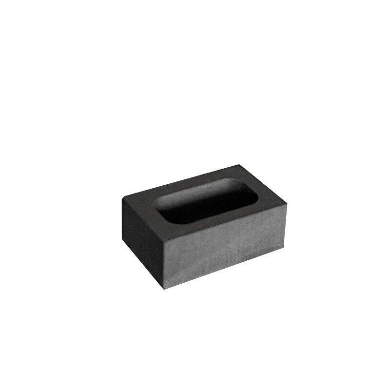 For Melting Casting Refining Silver Mini Ingot Bar Graphite Mould Crucible