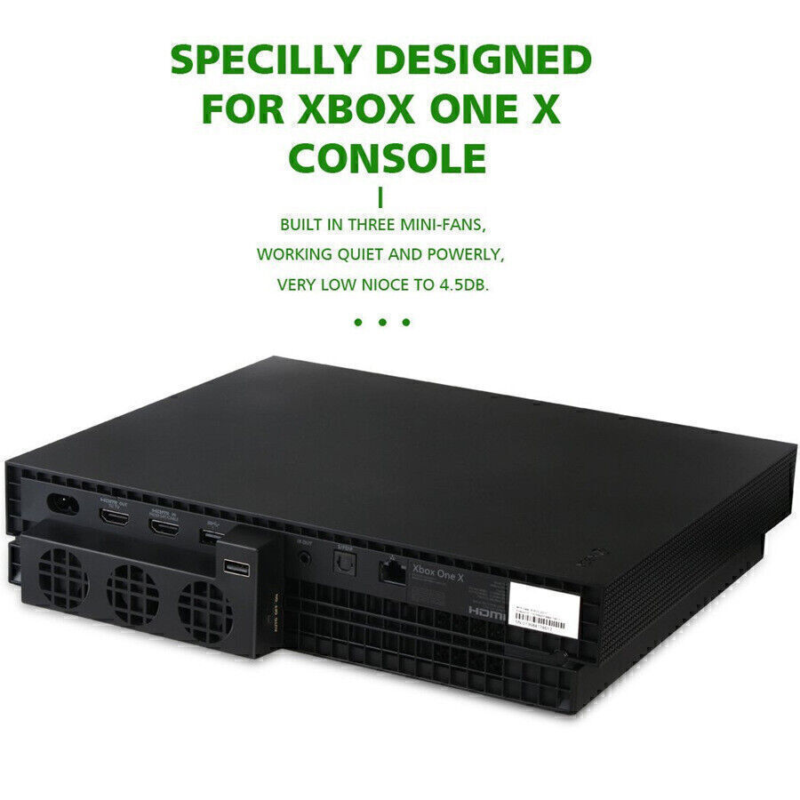 Main engine Rear temperature controlled fan For XBOX ONE X Console Accessories