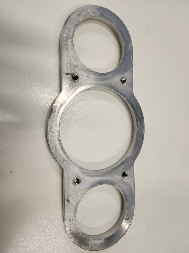 Billet Dash Panel, Polished Aluminum