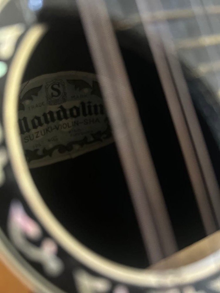 SUZUKI mandolin 8 string wooden no.5