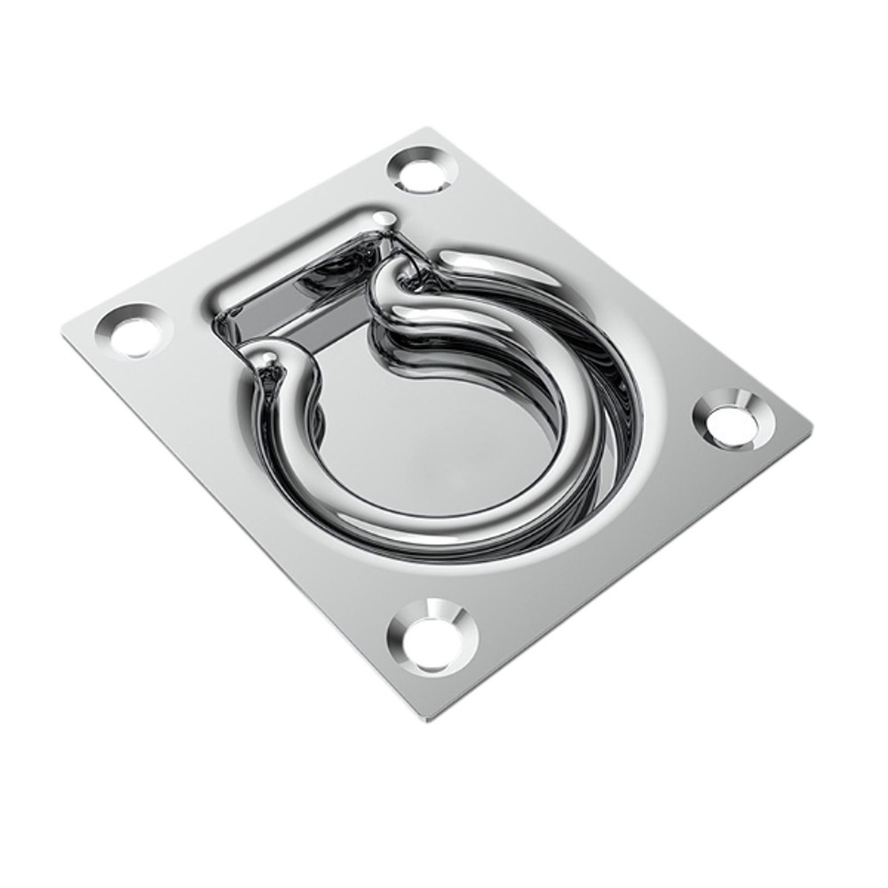 Boat Hatch Recessed Pull Handle Floor Rope Tie-down Flush Lifting Ring Pull