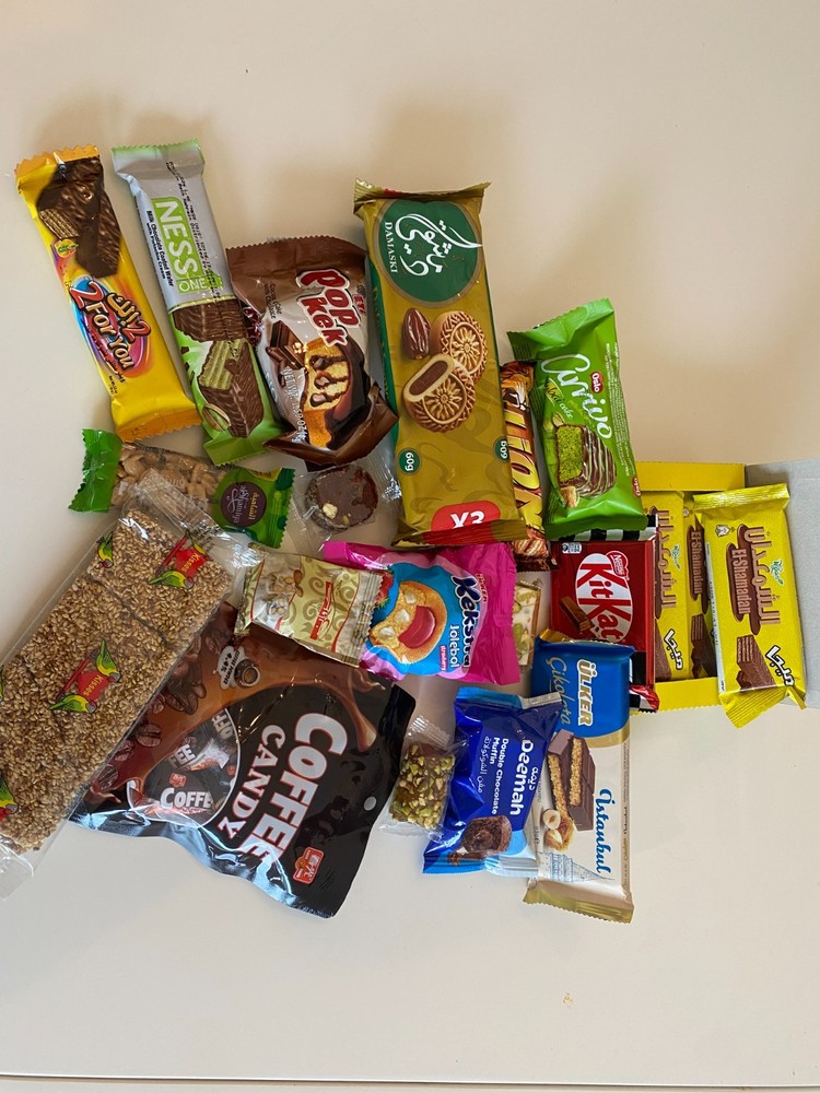 RARE Middle Eastern Candy Box | Assorted Chocolate, Candy & Gum Mix