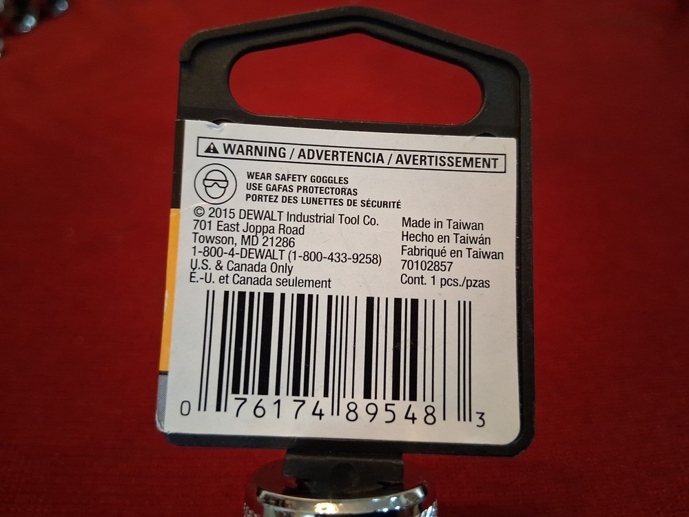 Dewalt T60 3/8 Drive Torx Bit Socket