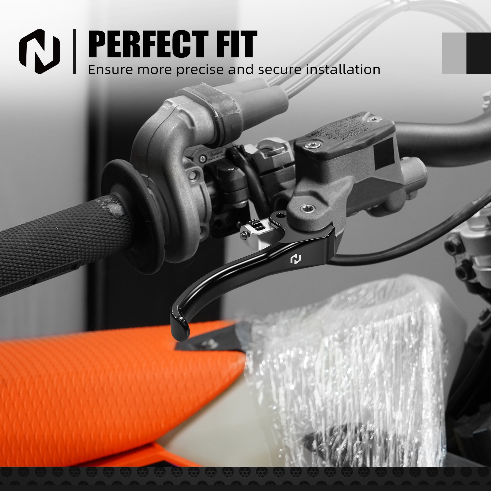 NICECNC Shorty Brake Clutch Lever For GasGas EC 250 300 250F 350F 450F 2021-2025