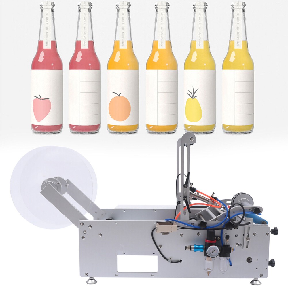 LT-190 Semi-automatic Labeling Machine Table Plane Conveyor Flat Surface Labeler