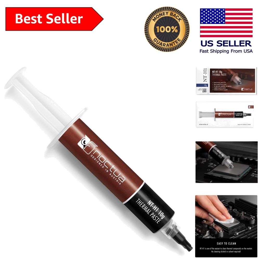 High-Performance NT-H1 10g Thermal Paste - Long-lasting Stability & Efficiency