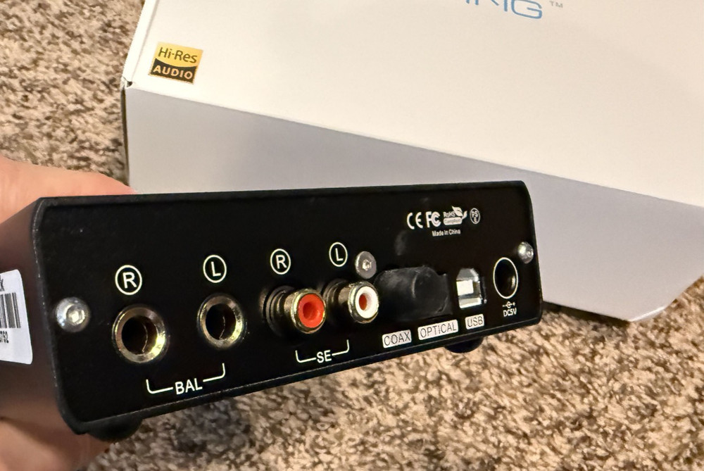 TOPPING E50 Hi-Res ES9068AS DAC with Working Remote!!!