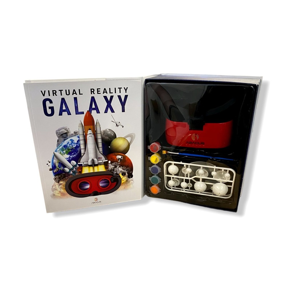 $61 Abacus Brands Virtual Reality Galaxy Interactive STEM Learning Book Set.