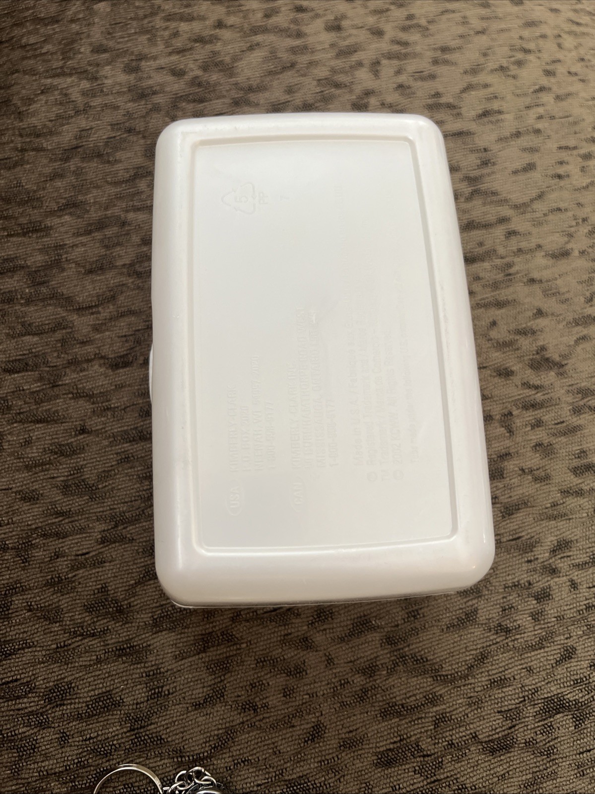 Kleenex Splash'n Go Moist Wipes Refillable Tub Hard Shell Container