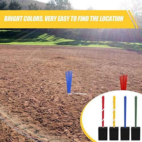 4 Pcs Base Plugs Anchor Base Plugs Baseball Field Maintenance Equipment,