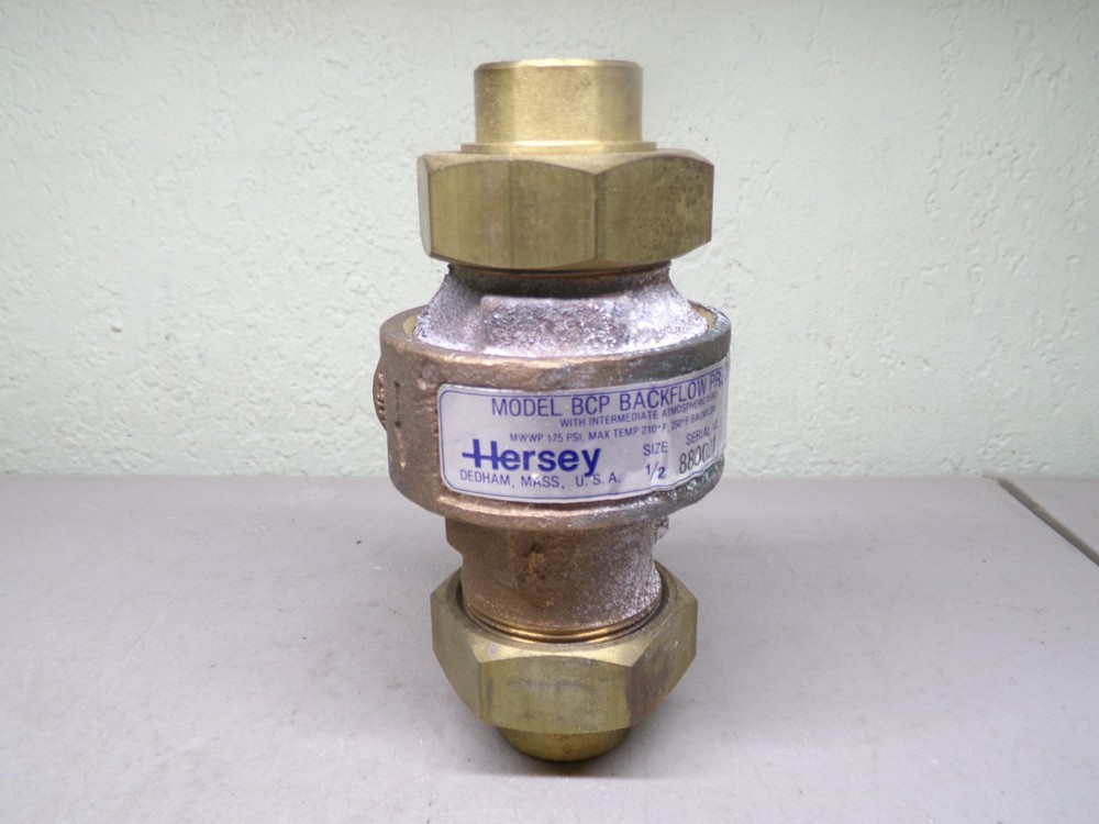 HERSEY BCP BACKFLOW PREVENTER 1/2"