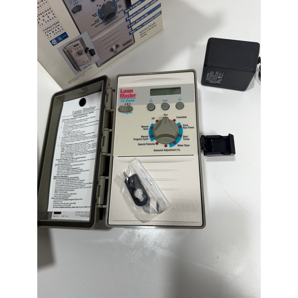 Toro Lawn Master 12 Zone Automatic Sprinkler Timer Controller Model 53603 NEW