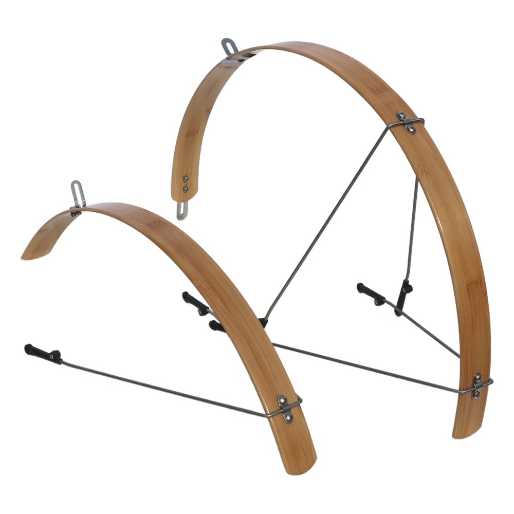 Custom Bamboo Bicycle Full Coverage Fenders