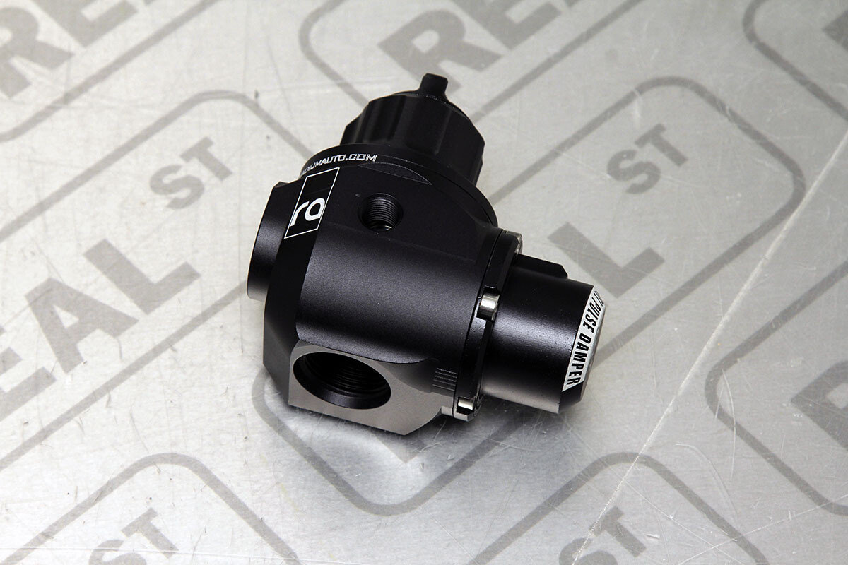 Radium FPRD-RA Fuel Pressure Regulator Damper 10AN In /Out with 6AN 8AN Fittings