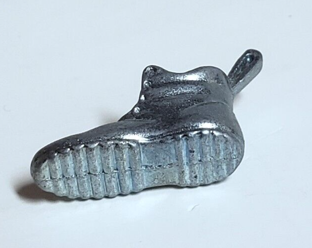 Boot (Retired) Monopoly Replacement Piece - Pewter - FREE SHIPPING!