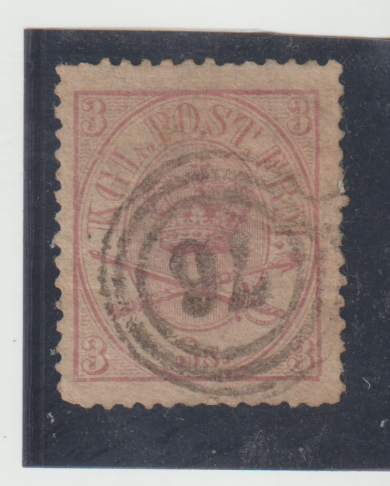 Denmark - #12 used, CV. $ 75.00