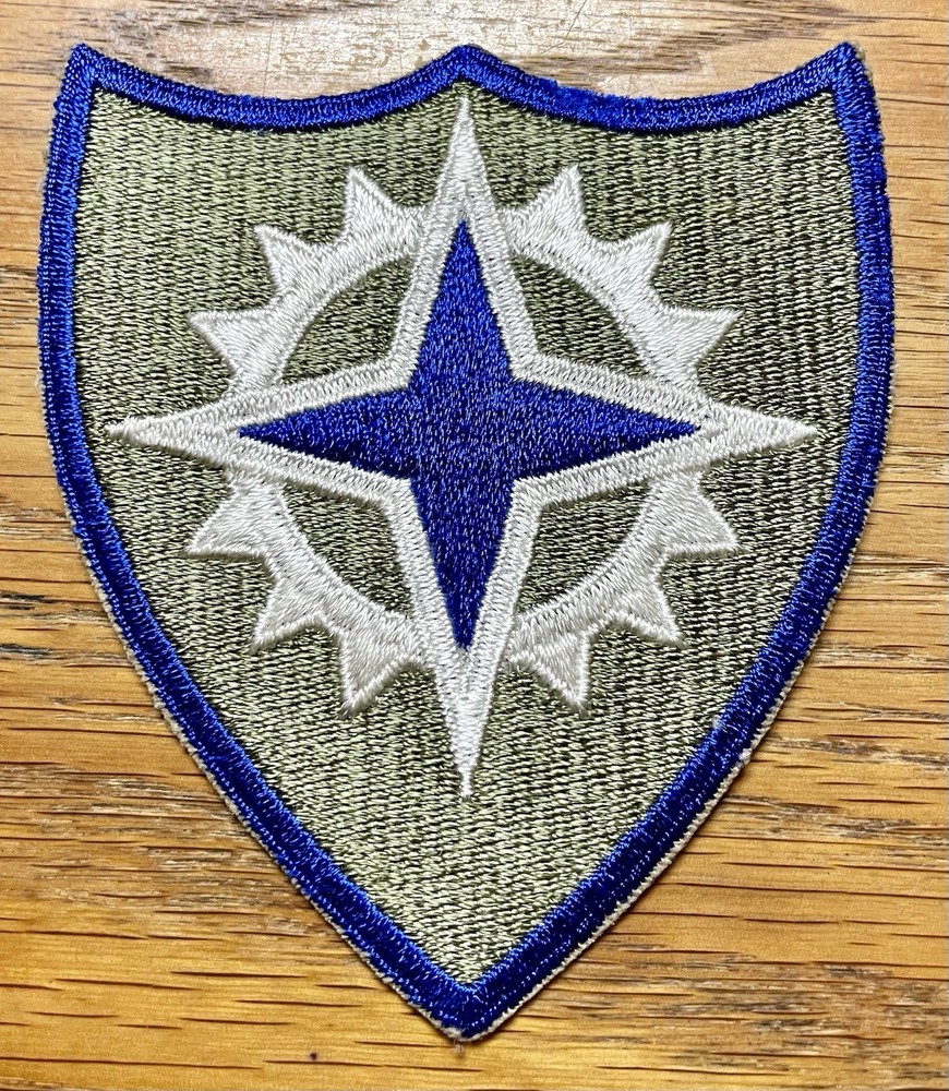 ORIGINAL WWII - U.S. 16th CORPS PATCH CUT EDGE