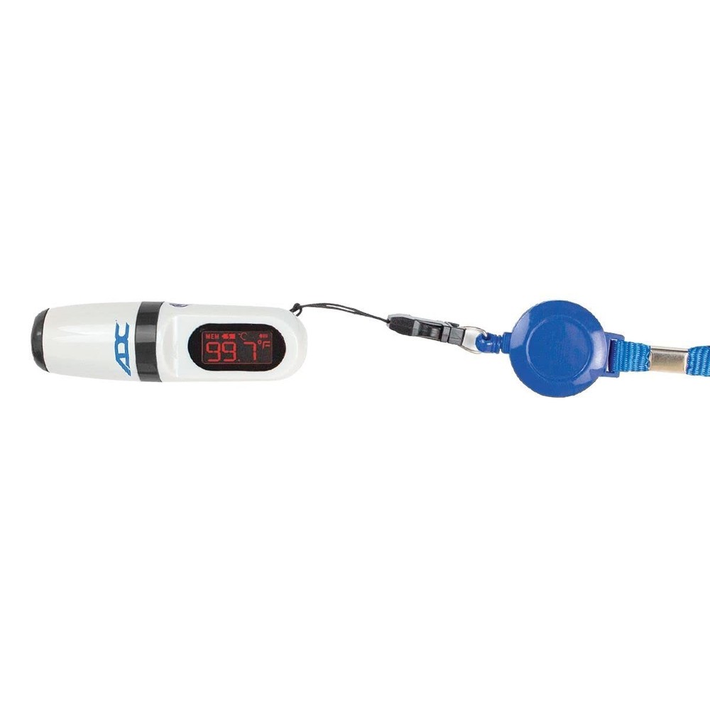 Mini Rechargeable Infrared Thermometer with Adjustable LCD Temperature Display