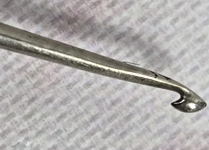 Antique German #10 Screaming Eagle Embroidery Needle