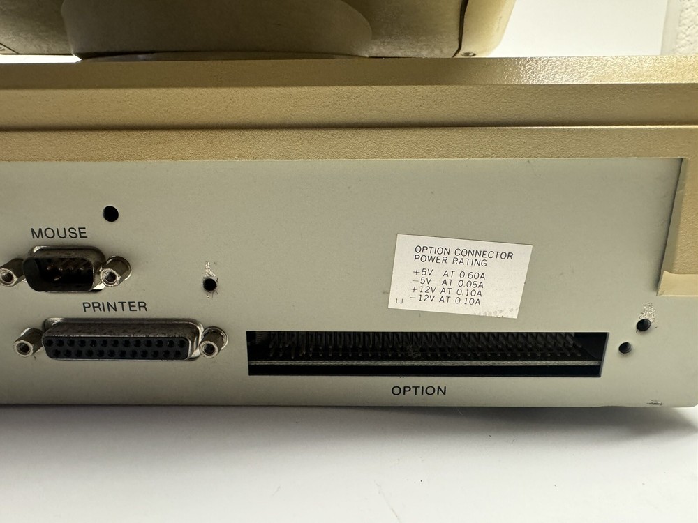 Vintage Zenith Data Systems 14ZDC3 Eazy PC Computer Powers Up