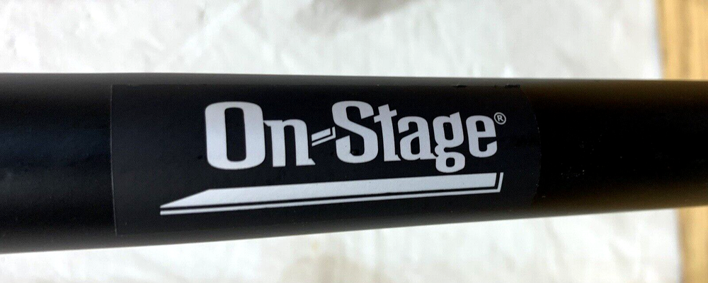 ON-STAGE XCG4 Black Adjustable Tripod Guitar Stand, Single