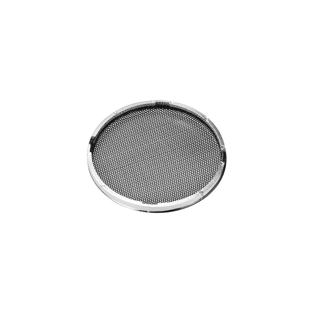 2pcs 3.5" Speaker Grill Mesh Decorative Circle Woofer Guard Protector Silver