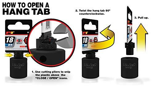 Performance Tool W34840 3/4" Drive 12-Point Standard Socket 40mm