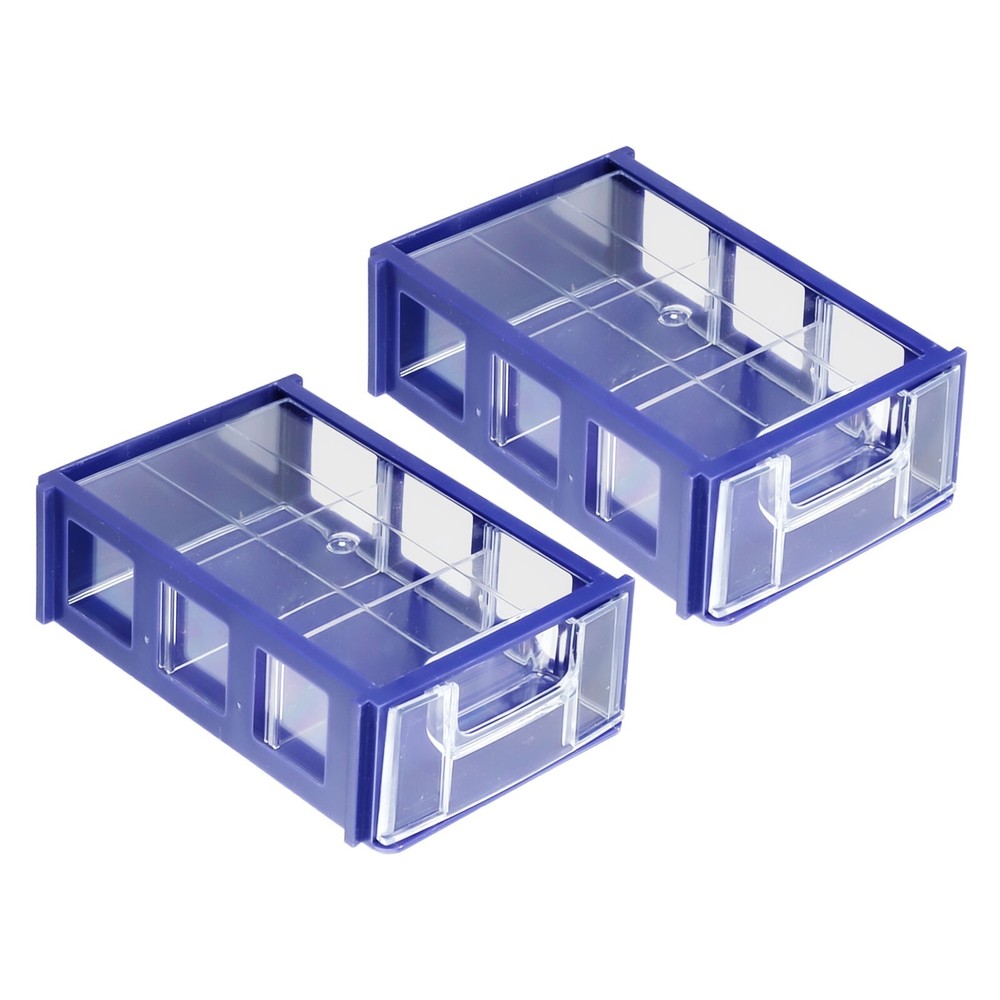 1PC Stackable Plastic Small Hardware Parts Organizer Garage Storage-Box