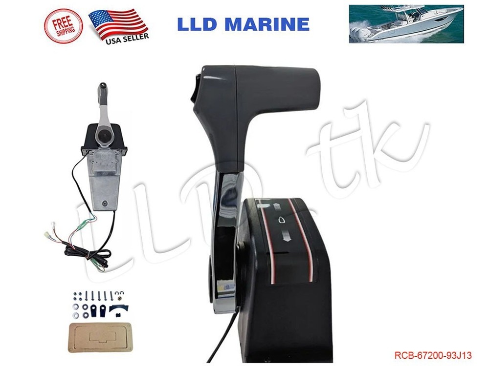 Binnacle Remote Control Box Suzuki Outboard 67200-93J13 Single Engine Top Mount