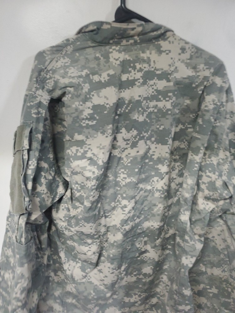 Bin# Large Regular Army Combat Uniform ACU 50/50 Combat Top Coat