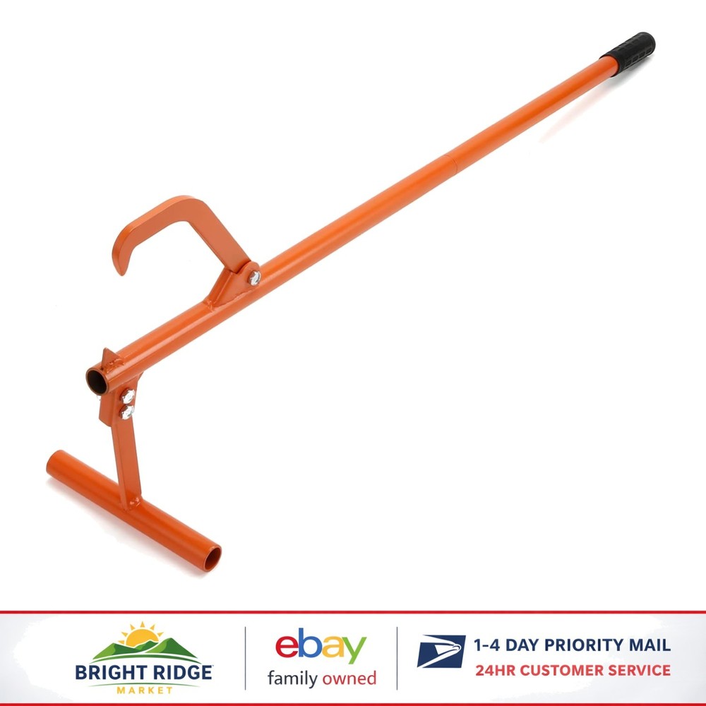 Timberjack Log Roller with Ergonomic Handle for Lifting and Moving Logs