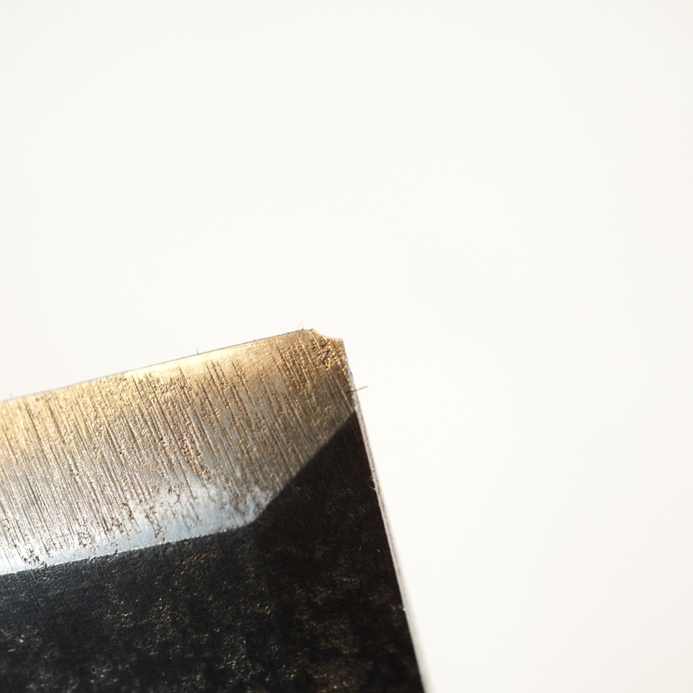 Vintage 1" Bevel Edge Socket Butt Chisel 5-5/8" Solid Steel Awaits Sharpening