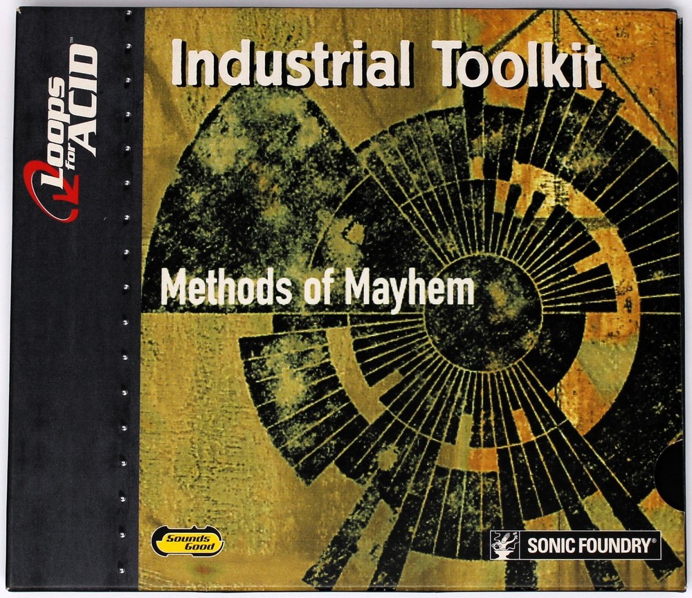 Sonic Foundry Methods Of Mayhem Loops For Acid Sample/Sound Library/Sampling CD