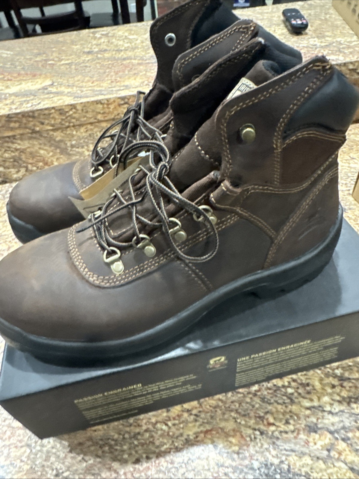 Irish Setter Ely 83607 Electrical Hazard Work Boots Brown 11.5 D/M