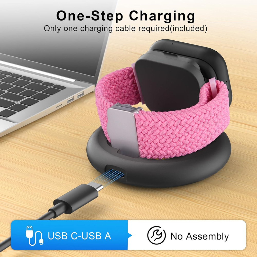 Charging Dock Compatible with Syncup Kids Watch 2, Portable & Foldable Magnetic