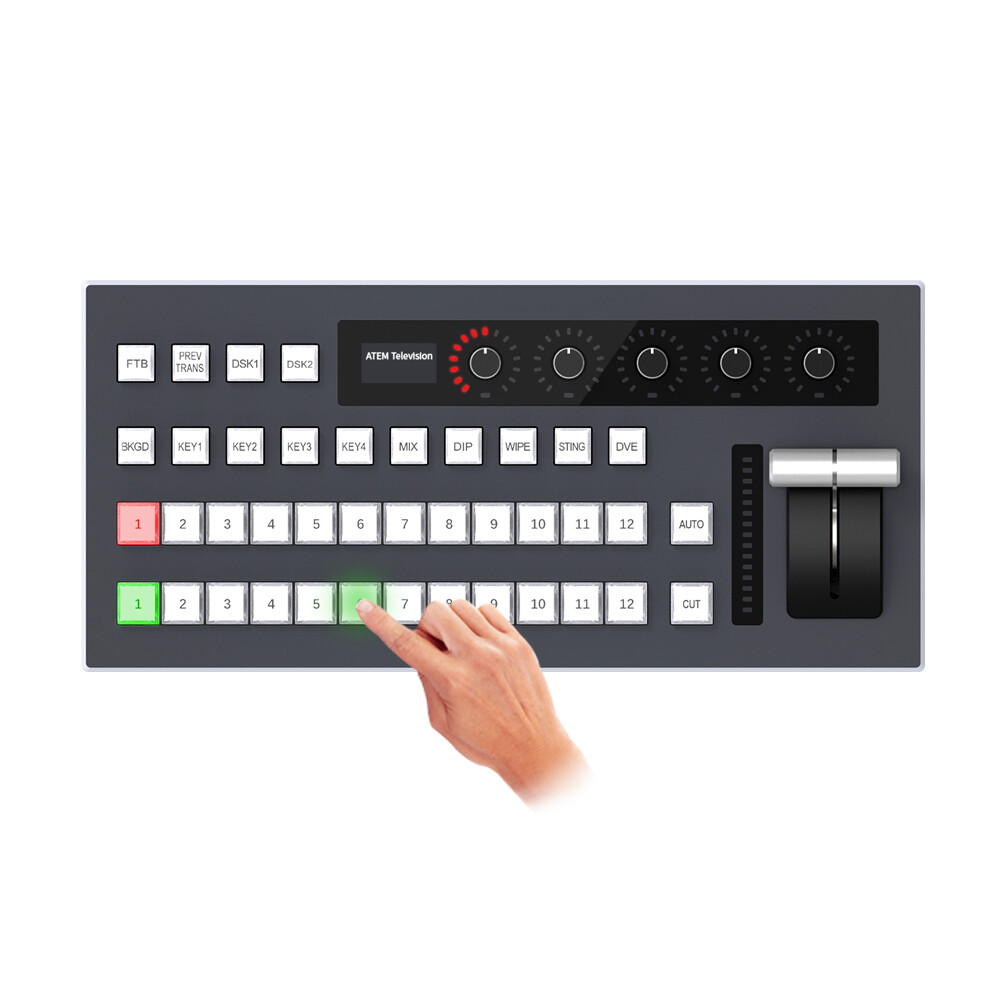 TYST TY-1800VB 12 Channels VMix Video Switcher Panel Control Panel Recording USB