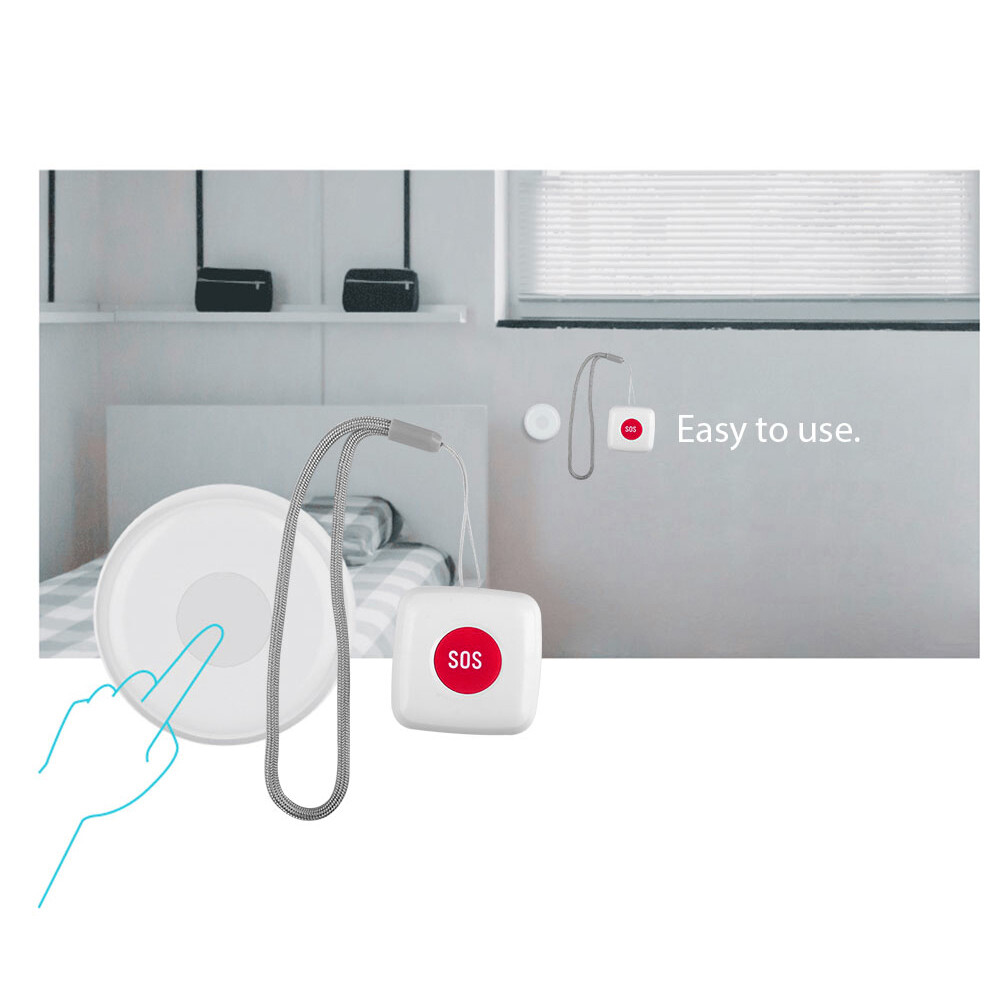 Hub Remote Call SOS/ Button Alert System ABS L6C5