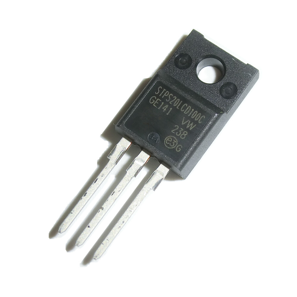 5PCS STPS20LCD100C STPS20LCD100CFP Schottky rectifier TO220F