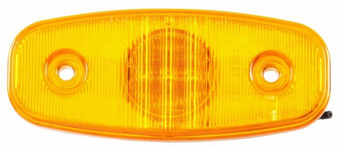 26251Y Truck-Lite Amber LED Clearance Marker Light Rectangular 2 Screw Mount