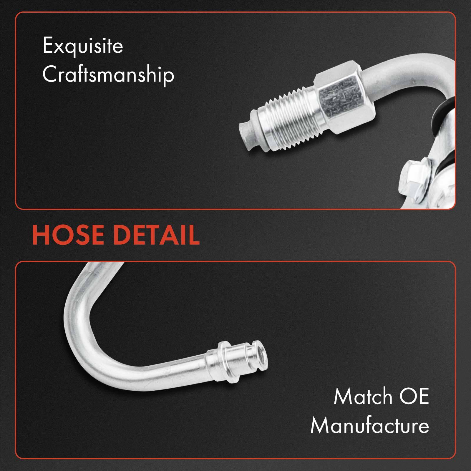 Power Steering Pressure Line Hose Assembly w/ Bracket for Volvo XC90 2007-2014