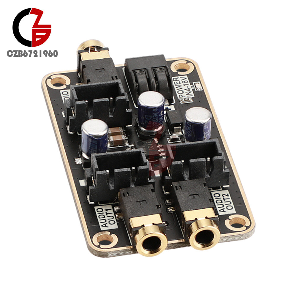 Audio Isolation Noise Reduction Module DSP Common Ground Amplifier Board DC4-18V