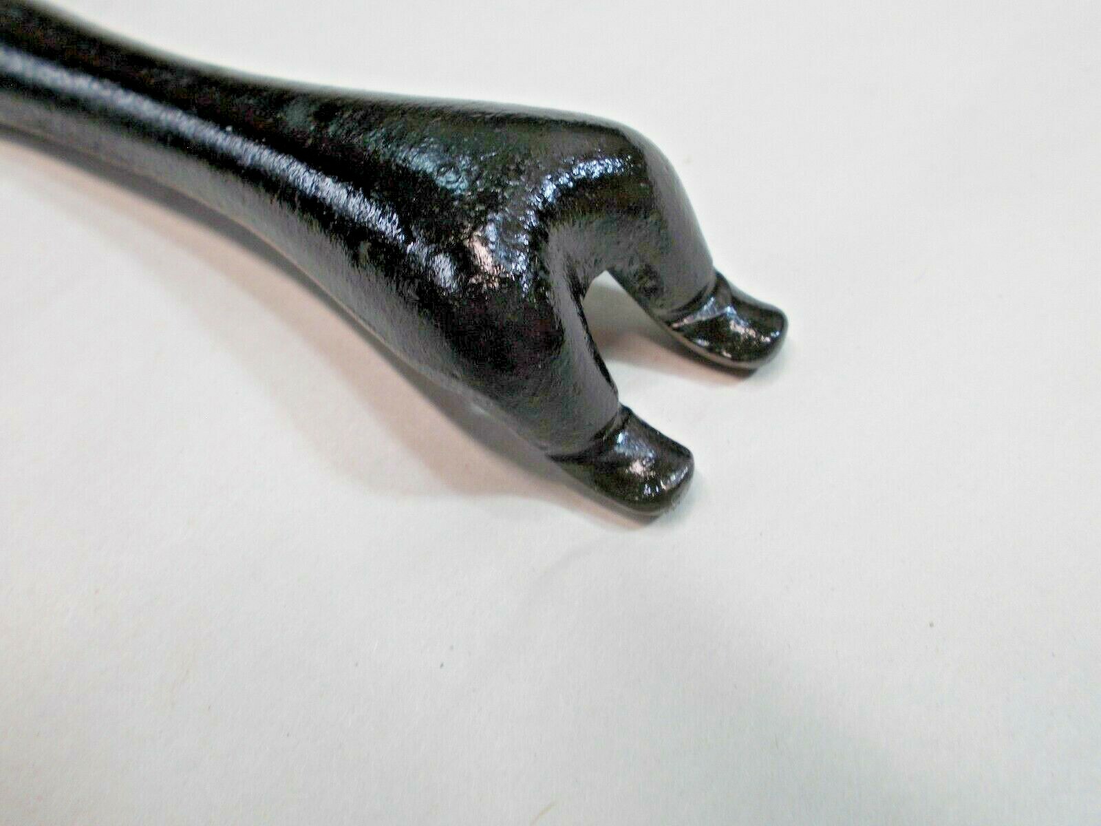 Lid Lifter for VTG Cast Iron Wood / Coal Stove, High Heat Black Stove Finish